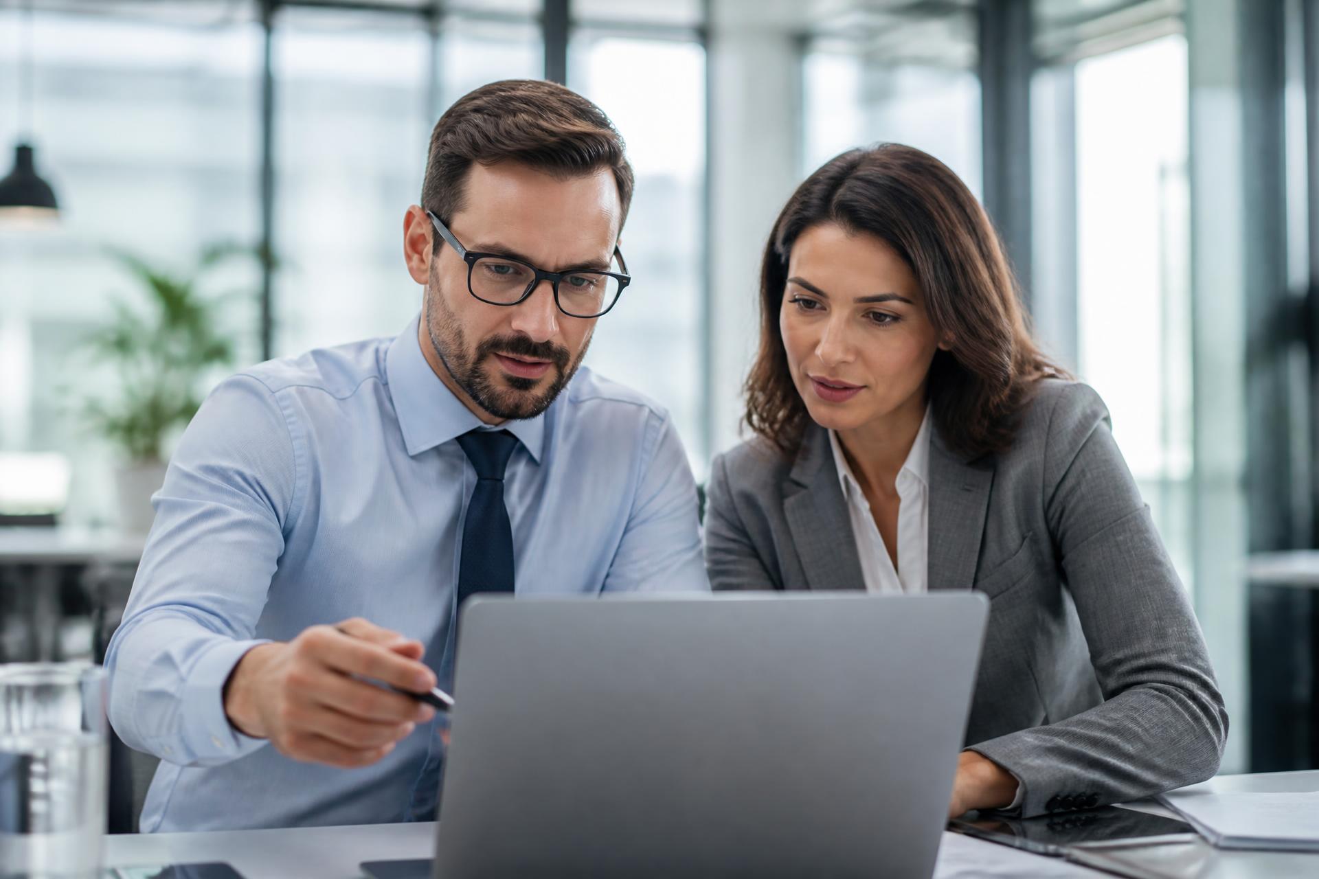 Advisors in a meeting